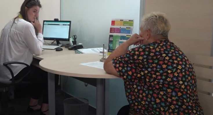 Пенсионерка. Фото: скрин youtube