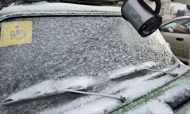 Зима, автомобіль: фото скрін Ютуб