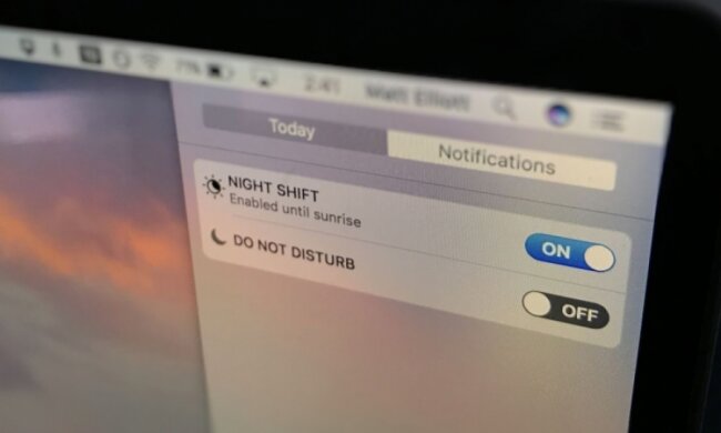 Як включити Night Shift на Mac