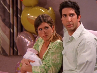 Дженніфер Еністон, кадр із серіалу "Друзі"