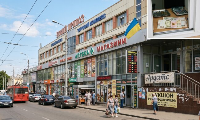 Новий Привоз Одеса торговий центр будівля аукціон