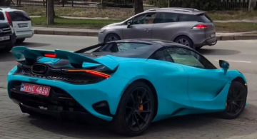 McLaren 750S Spider, скріншот: соцмережі
