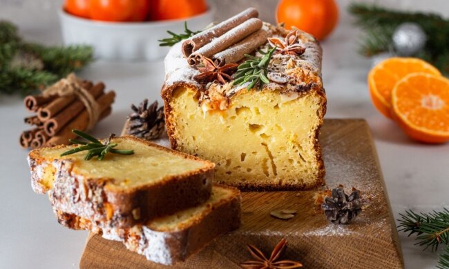 Мандариновый кекс