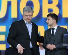 Петр Порошенко и Владимир Зеленский