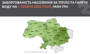 Долги за коммуналку. Фото: map.ua-energy.org