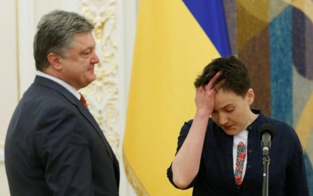 Савченко хоче віддати Порошенку свою "честь"
