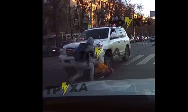 ДТП у Харкові, скріншот: Youtube