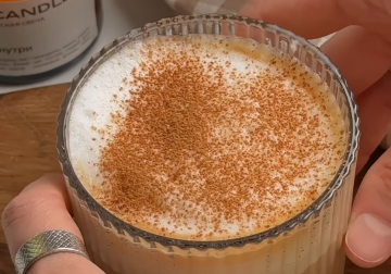 Сырный кофе, кадр из видео