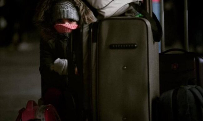 украинские дети в бомбоубежищах