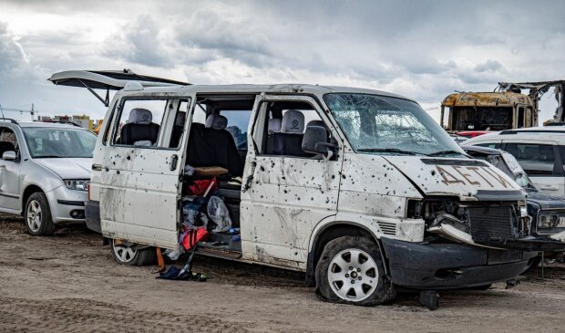 Уничтоженные авто. Фото: Армия.Info