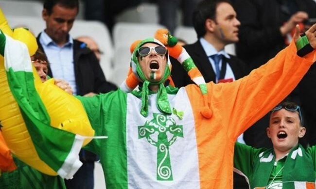 4 найкращі пісні від футбольних фанатів Ірландії