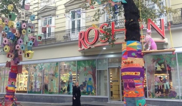 Львівський магазин Roshen змусили прибрати свою вивіску