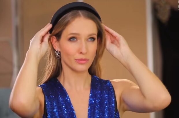 Катя Осадчая, скрин из видео