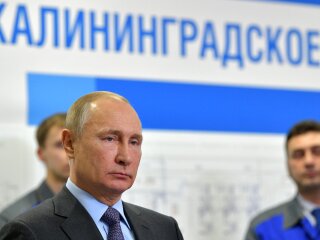 Володимир Путін, президент РФ