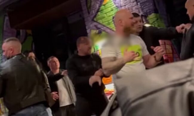 Бійка в Черкасах, кадр з відео