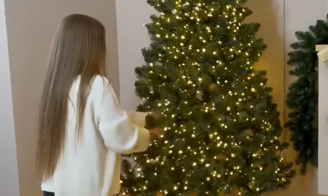 Гирлянды. Фото: скрин youtube