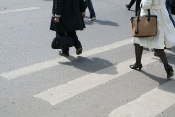 Тернопольский коп показал “мастер-класс” для пешеходов
