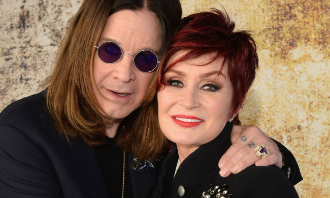Оззи Осборн с женой Шерон