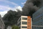 У Москві горить будівля ЗІЛу (фото, відео)