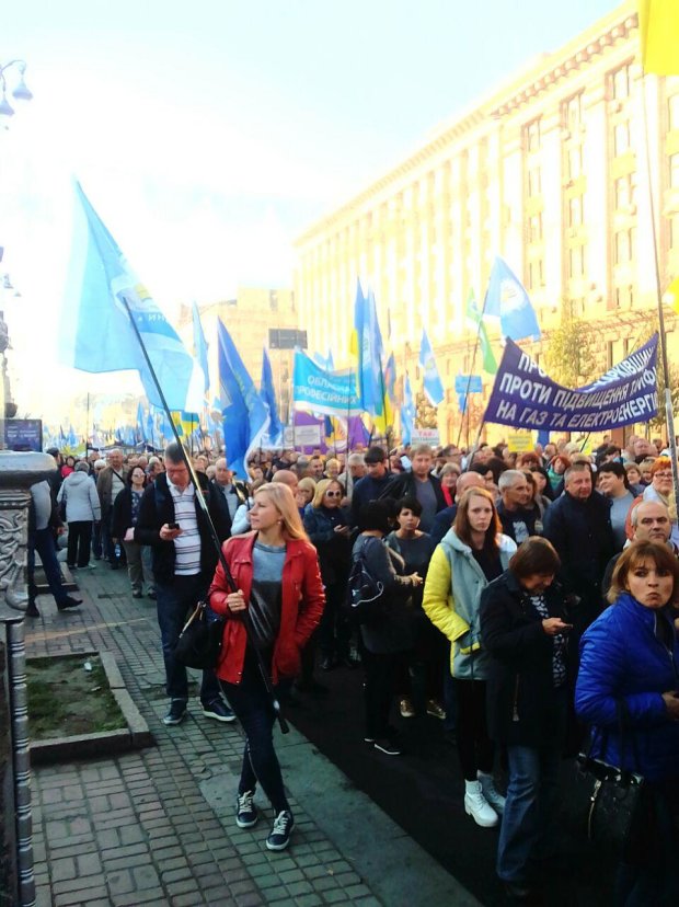 Мітинг на Хрещатику