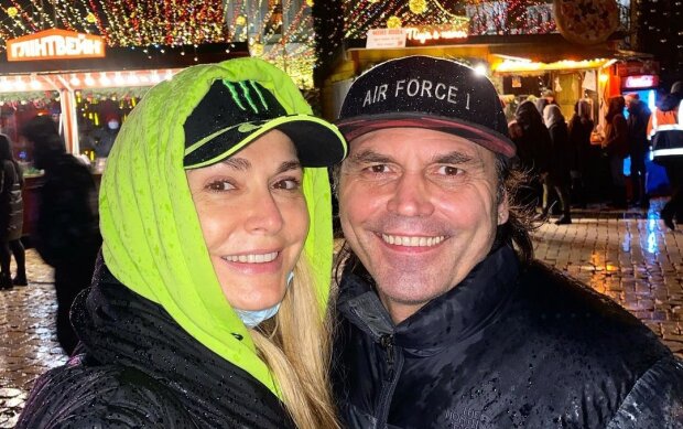 Ольга Сумская с мужем, фото: Instagram