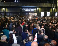 Акция протеста в Тбилиси, фото Getty Images