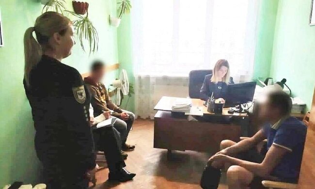 Задержание. Фото: Полиция Ивано-Франковской области.