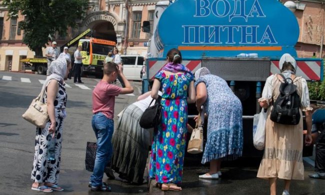 Отключение воды в Киеве: полный список адресов
