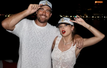 Тейлор Свіфт та Тревіс Келсі, фото з соцмереж