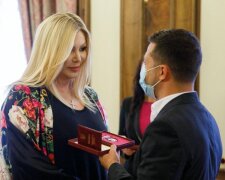 Ірина Білик і Володимир Зеленський, фото: прес-служба ОПУ