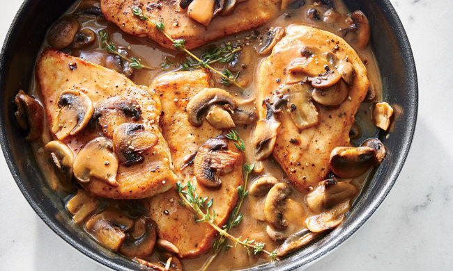 Кращий рецепт курки Марсала