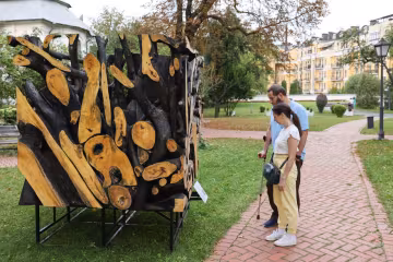 Re:Forma духа — в Киеве обломок 400-летней липы Петра Могилы превратили в современную скульптуру
