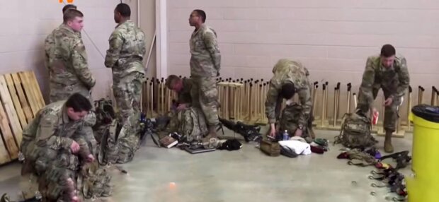 Американские военные, фото: скриншот из видео
