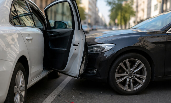Зіткнення з відчиненими дверима авто