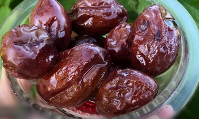 Маринованные сливы, скриншот