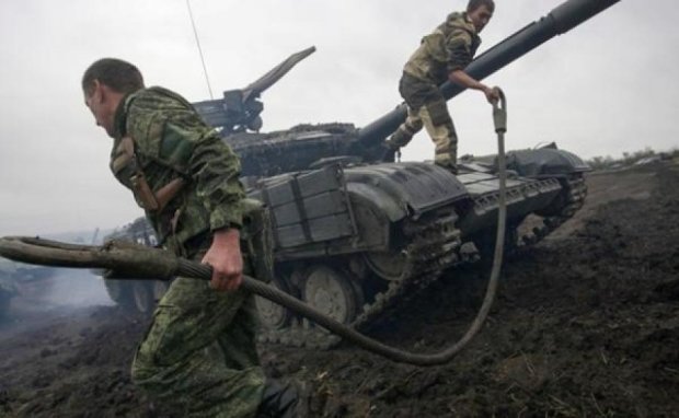Украинские герои уничтожили танк оккупанта