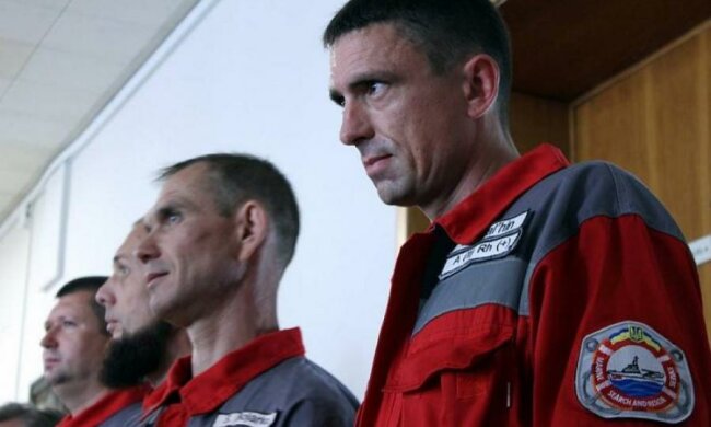 Український моряків нагородили за відсіч російському судну