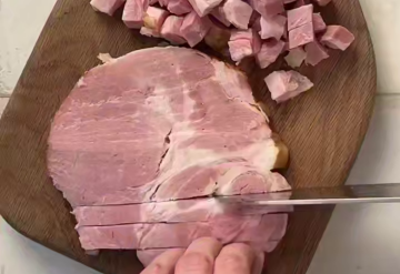 Лодочки с картошкой и ветчиной, кадр из видео