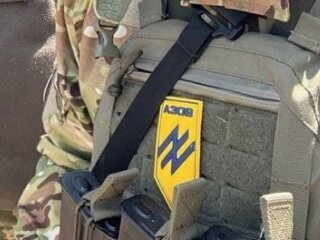 Шеврон "Азова". Фото: скриншот Twitter