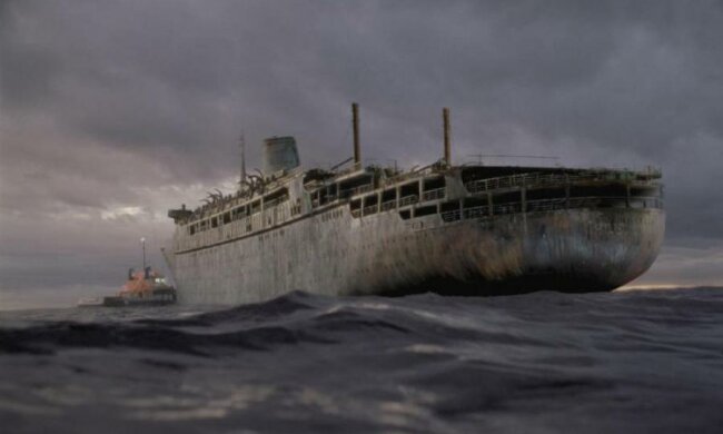 Щуряче пекло: справжній корабель-привид прибило до берегів США
