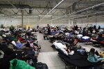 ТИМЧАСОВИЙ ПРИТУЛОК ДЛЯ БІЖЕНЦІВ З УКРАЇНИ В ПЕРЕМИШЛІ, ПОЛЬЩА, NURPHOTO VIA GETTY IMAGES