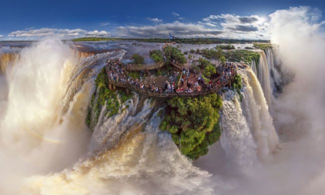 Как выглядят известные места планеты с высоты птичьего полета (фото)