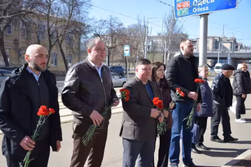 В Подольском районе почтили память жертв Куреневской трагедии