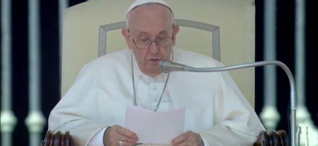 Папа Римський, фото: скріншот з відео