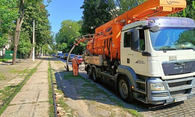 Ремонтные работы на улицах Одессы 17 августа 2026