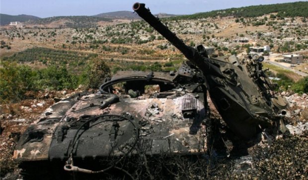 Бойцы АТО уничтожили танк боевиков одним выстрелом