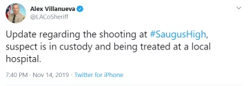 Стрілянина у Каліфорнії, скріншот: Twitter