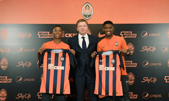 Шахтер презентовал новых бразильцев: звезды европейского футбола