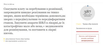 Петиция на Сайте Президента, petition.president.gov.ua