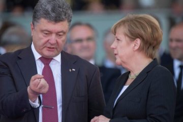  Порошенко встретится с Меркель